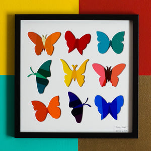 Flutterflies - 9 Butterflies