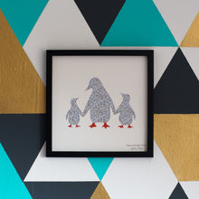 Load image into Gallery viewer, One parent penguin with two children
